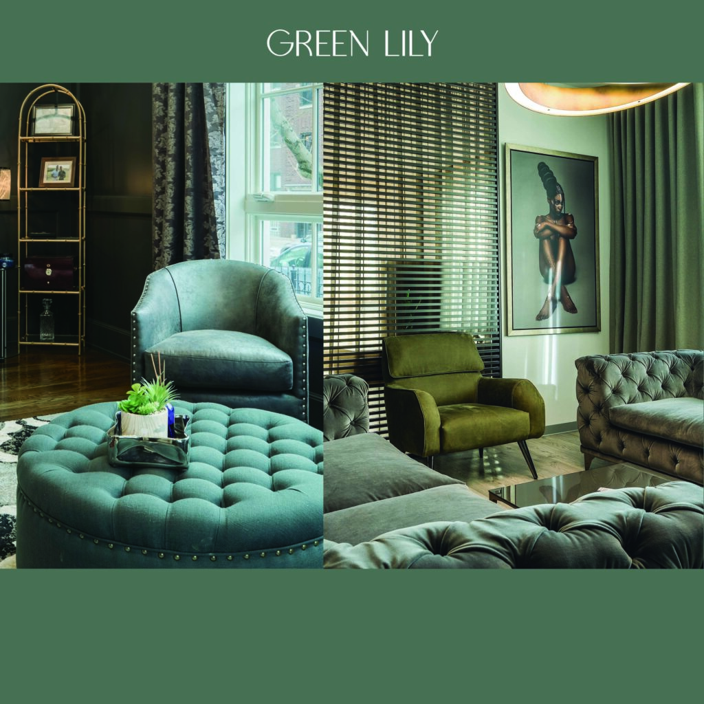 green lily tapicería 